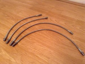 DB7 Vantage Stainless Steel Goodridge Brake Hoses